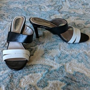 Black & White heels